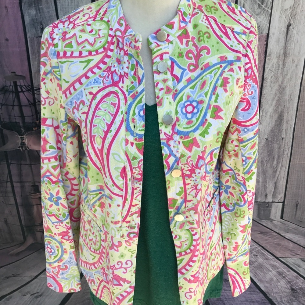 Lilly And Van Paisley Jacket - Picture 5 of 9